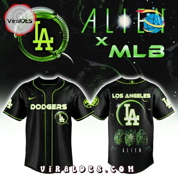 Los Angeles Dodgers MLB x Alien Baseball Jersey