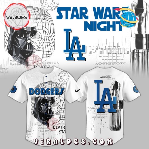 Los Angeles Dodgers MLB x Death Wars Night Baseball Jersey