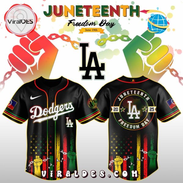 Los Angeles Dodgers x 2025 Juneteenth Day Jersey