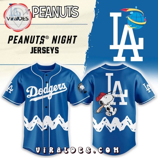 Los Angeles Dodgers x Hello Kitty Game Day Baseball Jersey