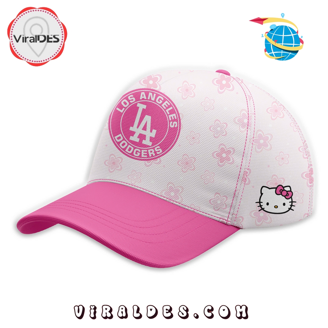 Los Angeles Dodgers x Hello Kitty Pink Hoodie, Long Pants Los Angeles Dodgers x Hello Kitty Pink Hoodie, Long Pants