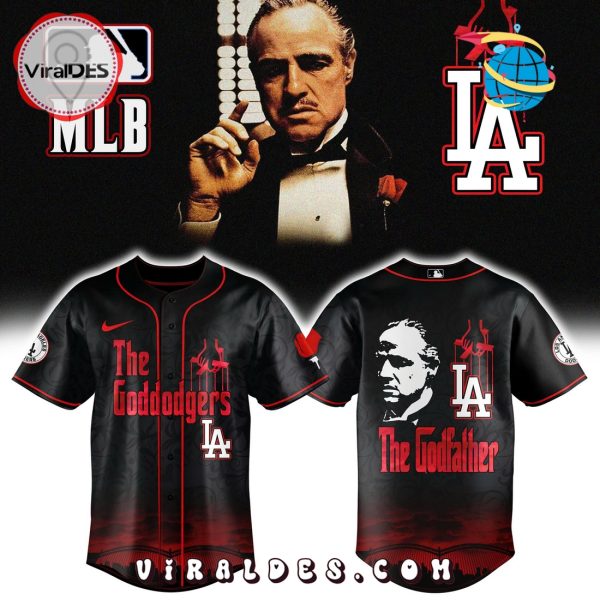Los Angeles Dodgers x The Godfather Baseball Jersey Limited