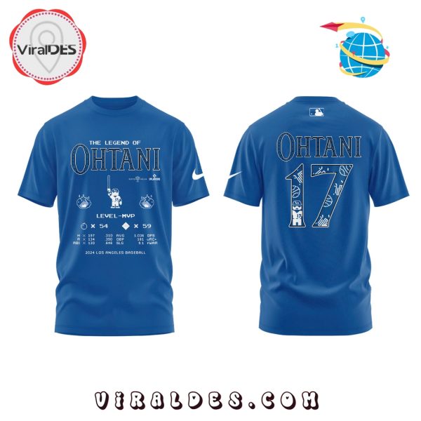 Men’s Los Angeles Dodgers x Ohtani Blue Hoodie