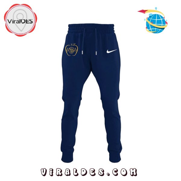 Milwaukee Brewers 2025 Teacher Night Navy Hoodie, Long Pants