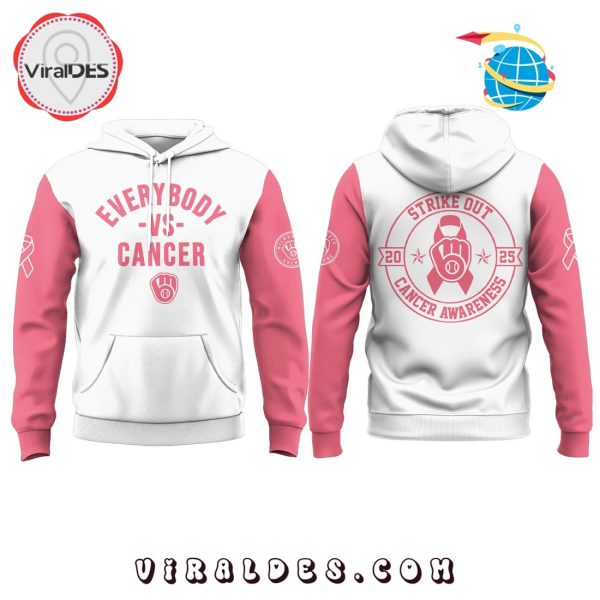 Milwaukee Brewers Cancer Awareness Day Hoodie, Long Pants