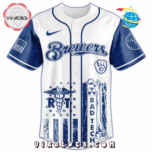 Milwaukee Brewers MLB x Radiology Tech Night 2025 Jersey