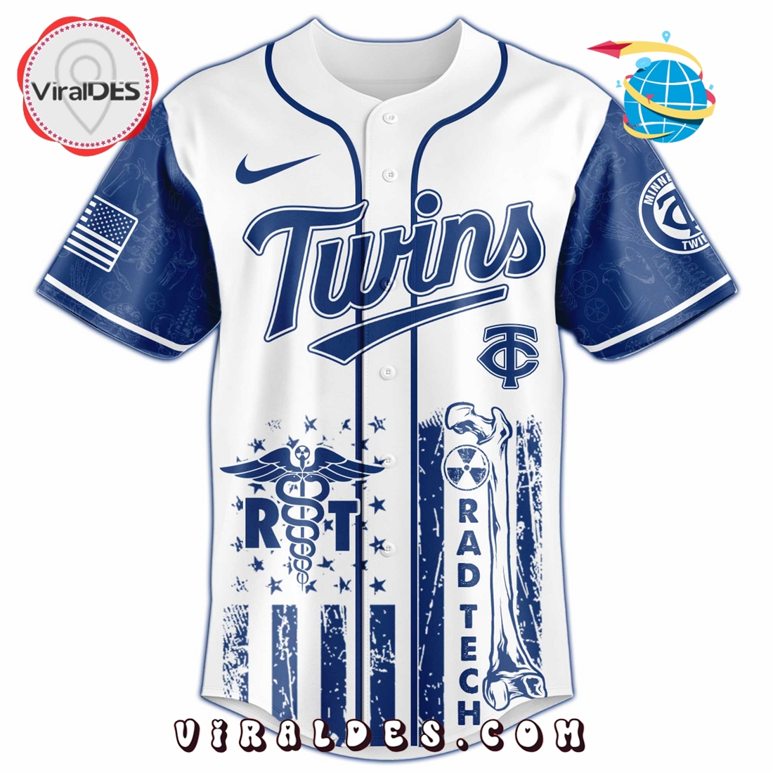 Minnesota Twins MLB x Radiology Tech Night 2025 Jersey