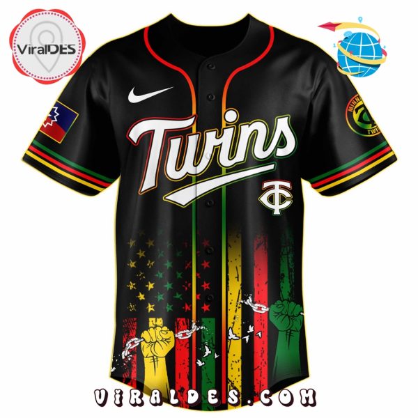 Minnesota Twins x 2025 Juneteenth Day Jersey