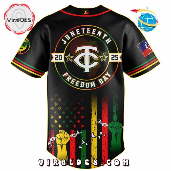 Minnesota Twins x 2025 Juneteenth Day Jersey