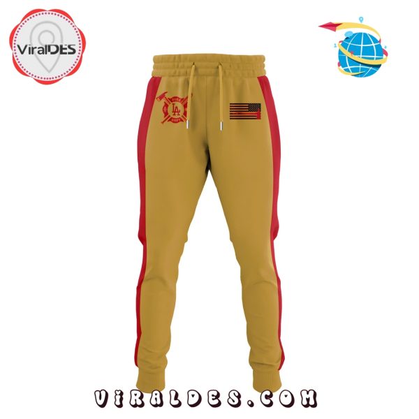 MLB Los Angeles Dodgers Firefighter Appreciation Hoodie, Long Pants