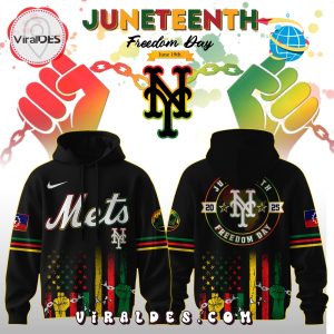 New York Mets x 2025 Juneteenth Freedom Day Hoodie, Long Pants