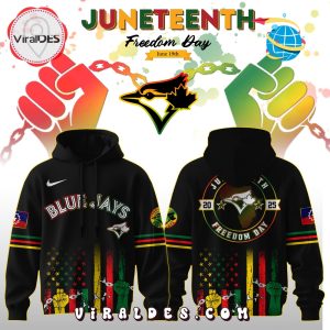 Toronto Blue Jays x 2025 Juneteenth Freedom Day Hoodie, Long Pants