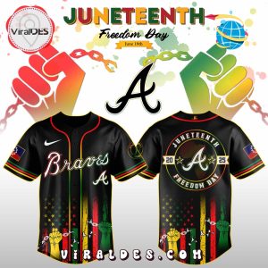 Atlanta Braves x 2025 Juneteenth Day Jersey