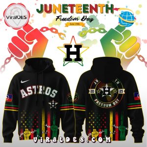 Houston Astros x 2025 Juneteenth Freedom Day Hoodie, Long Pants
