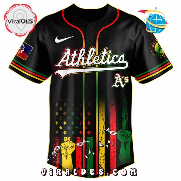 Oakland Athletics x 2025 Juneteenth Day Jersey