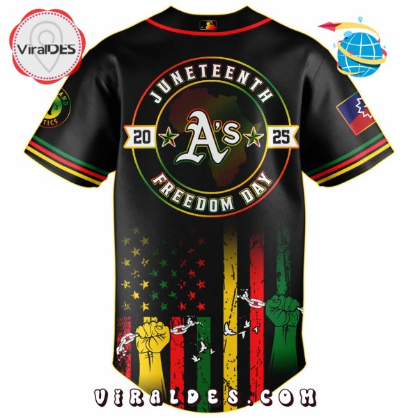 Oakland Athletics x 2025 Juneteenth Day Jersey