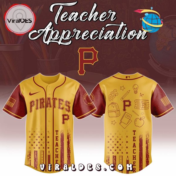 Pittsburgh Pirates MLB x Teacher Appreciation Day Jersey