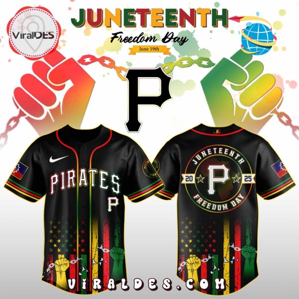 Pittsburgh Pirates x 2025 Juneteenth Day Jersey