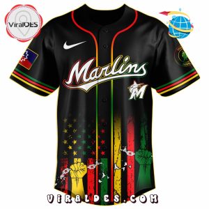Miami Marlins x 2025 Juneteenth Day Jersey