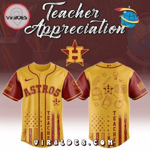 Houston Astros MLB x Teacher Appreciation Day Jersey