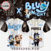Seattle Mariners MLB Bluey And Bingo 2025 Baseball Jersey