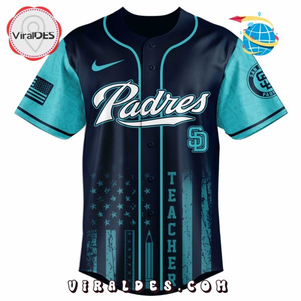 San Diego Padres MLB x Teacher Appreciation Day Baseball Jersey