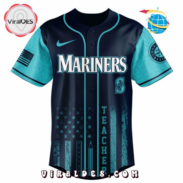 Seattle Mariners MLB x Teacher Appreciation Day Baseball Jersey
