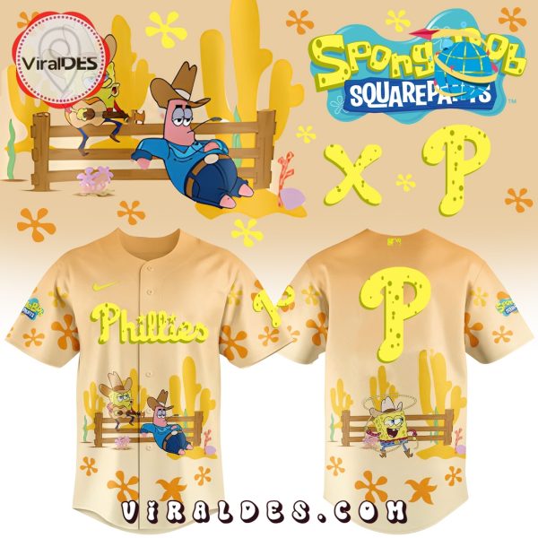 Spongebob Squarepants MLB Pittsburgh Pirates Baseball Jersey