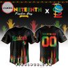 Texas Rangers Custom MLB Juneteenth Baseball Jersey