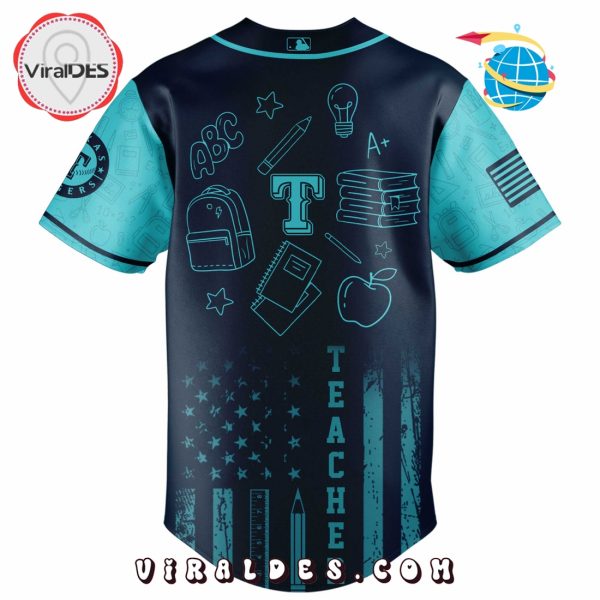 Texas Rangers MLB x Teacher Appreciation Day Baseball Jersey