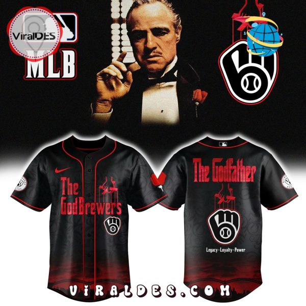 The Godfather 2025 x Milwaukee Brewers Baseball Jersey