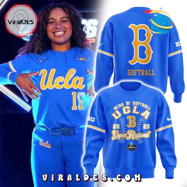 UCLA 2025 NCAA Softball Women’s Blue Hoodie