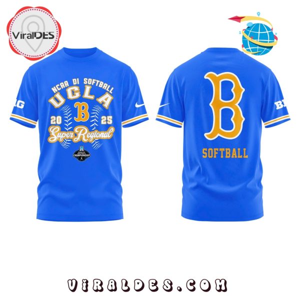 UCLA 2025 NCAA Softball Women’s Blue Hoodie