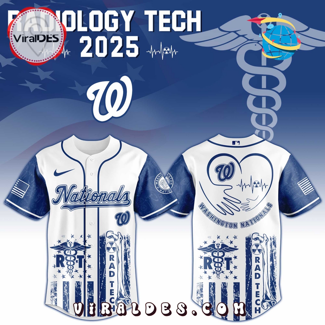 Washington Nationals Nike MLB Limited Alternate Jersey - Mens