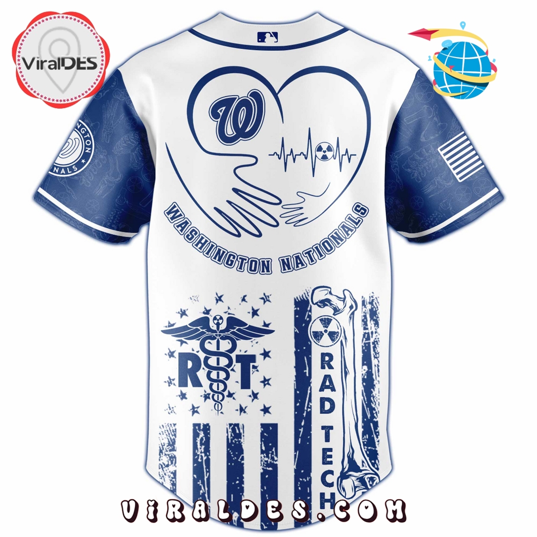 Washington Nationals MLB x Radiology Tech Night 2025 Jersey