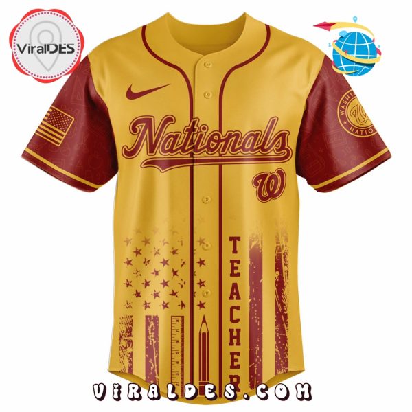 Washington Nationals MLB x Teacher Appreciation Day Jersey