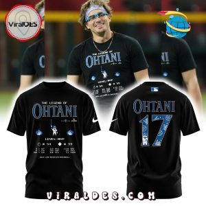 Men’s Los Angeles Dodgers x Ohtani Black Hoodie