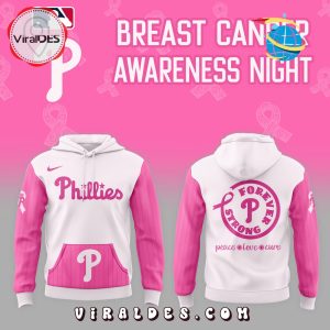 Philadelphia Phillies Cancer Awareness Day Hoodie, Long Pants
