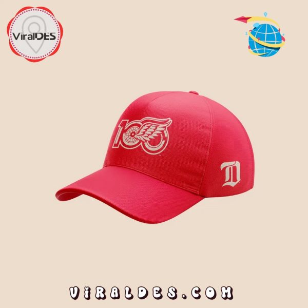 100 Years Of Hockeytown Detroit Red Wings Cap