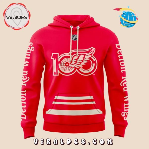 100 Years Of Hockeytown Detroit Red Wings Edition Hoodie