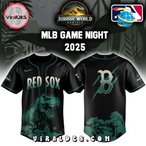 Boston Red Sox x Jurassic World 2025 Baseball Jersey