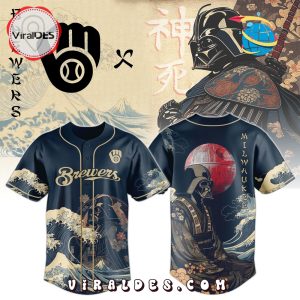 Lord Vader x Brewers 2025 Japan Edition Baseball Jersey