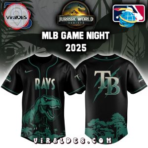 Tampa Bay Rays x Jurassic World 2025 Baseball Jersey