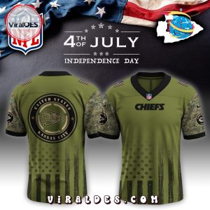 Kansas City Chiefs x Independence Day 2025 Baseball Jersey