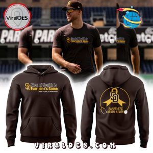 Diego Padres Mental Health Awareness Night Hoodie 2025