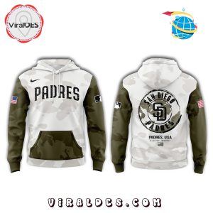 San Diego Padres x Arm Forces Hoodie, Long Pants