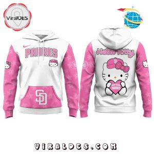 San Diego Padres x Hello Kitty Pink Hoodie, Long Pants