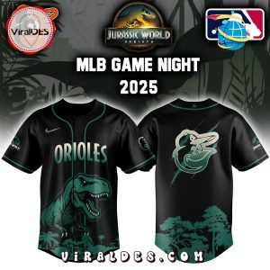 Baltimore Orioles x Jurassic World 2025 Baseball Jersey