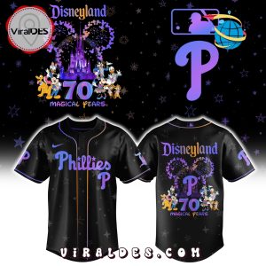 Philadelphia Phillies x Disneyland 70th Baseball Jersey
