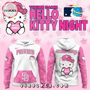 San Diego Padres x Hello Kitty Pink Hoodie, Long Pants